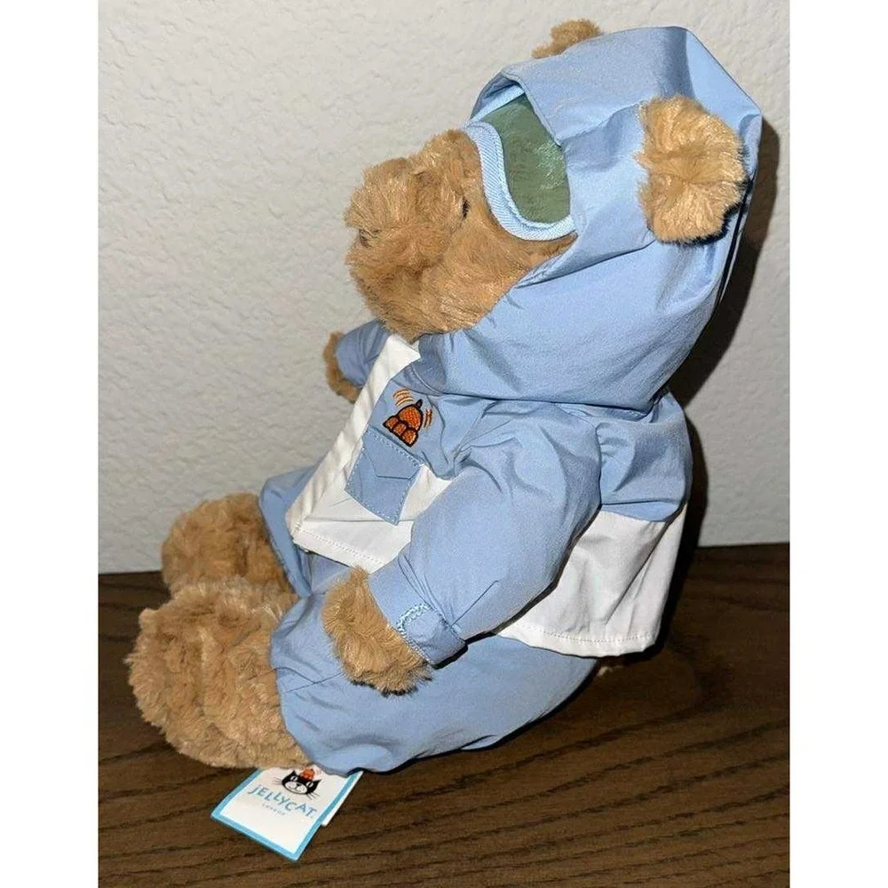 Jellycat Bartholomew Bear Snow Suit NWT Plush RETIRED  Same Day Ship AUTHENTIC
